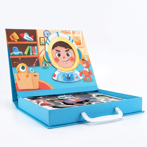 Caja de Rompecabezas 3D YZ <span class=keywords><strong>para</strong></span> Regalo, Disfraz, Manualidades, Cambio de Rostro, Educativo, Portátil, Maleta de Papel Artístico, Juego de Mesa Ludo, Venta al por Mayor <span class=keywords><strong>para</strong></span> Niños - Product Image 3