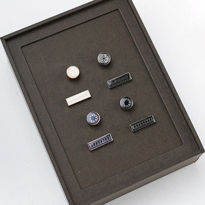 Nhà máy OEM ODM biểu tượng tùy chỉnh mô hình người đàn ông áo sơ mi quần áo nút bấm Fastener Kẽm hợp kim kim loại túi Clip Snap nút cho thobe - Product Image 6