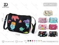 Portamonete Stampato con Cinturino Lungo, Mini Borsa con Cerniera in Neoprene, Unisex con Disegni Cartoon - Product Image 3
