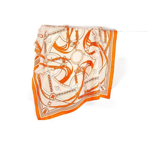 Foulard Quadrato Piccolo con Catena 70x70cm Accessorio Moda Donna - Product Image 2