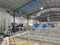 Topfinger - Estructura de Aluminio Arqueada con Sistema de Elevación, Certificación TUV, Ideal para Ferias Comerciales y Exposiciones