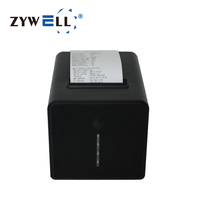 Nuevo Lanzamiento Zywell Impresora Térmica de Cocina de 80mm para Recibos, Facturas y Tickets