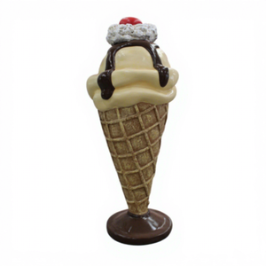 Decorazione Natalizia Personalizzata Impermeabile Dipinta per Feste, Parchi, Centri Commerciali, Negozi, Cortili, Case, Ornamento per Feste a Tema Gelato - Product Image 3