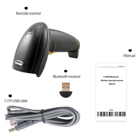 MINJCODE MJ2810 1D 2D Inalámbrico, Lector de Códigos de Barras Portátil Multi-idioma para Android