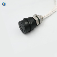 Connecteur d'eau profonde micro câble étanche 25 conducteurs MCBH25M MCIL25FComposants enfichables sous l'eau