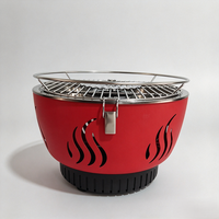 Barbecue au charbon de bois portable sans fumée