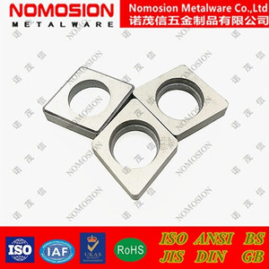 Plaque de calage carrée en acier avec trou pour l'ajustement des machines-outils - Product Image 4
