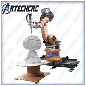robot for milling cnc craving 6 axis sculpture processing machine for foam stone