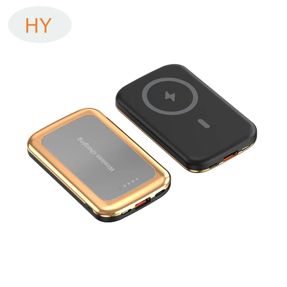 2023 Powerbank Magnetic Wireless Power Bank External Portable Battery For For iphone 11 13 12 14 Pro Max Powerbank Spare battery
