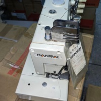 Machine à coudre à point de recouvrement Kansai Special 8803 à bord incurvé, d'occasion, pour usage domestique, moteur japonais, 6000 points/min, épaisseur 5 mm