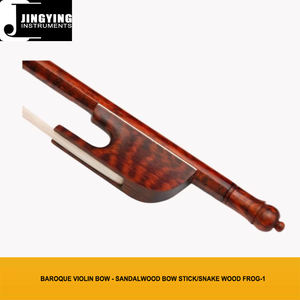 Accesorios para Violín Jingying Music 2025, Arco de Madera de Sándalo de Alta Gama Estilo <span class=keywords><strong>Barroco</strong></span> para Violín/Viola/Violonchelo, Venta al Por Mayor - Product Image 5