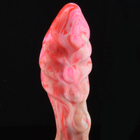 Venta al por Mayor Sex Shop Drop Shipping Juguetes Sexuales para Mujer Dildo Monstruo de Silicona Líquida Dildo Enorme de 7.1 Pulgadas Dildo Realista de Dragón