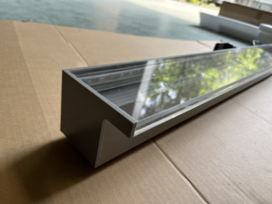 LED in acciaio inox cascata a parete all'aperto acrilico fontana cascata <span class=keywords><strong>da</strong></span> <span class=keywords><strong>giardino</strong></span> decorativi per cortina d'acqua - Product Image 4