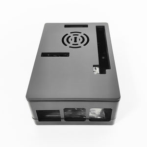 Caja de carcasa protectora de ABS montable con ventilador para Raspberry <span class=keywords><strong>Pi</strong></span> 3B/3B + accesorios electrónicos - Product Image 6