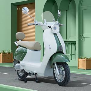 SMPLLO复古电动自行车持久电池寿命锂电池48/60/72v通用45-50千米/h 3速 - Product Image 5