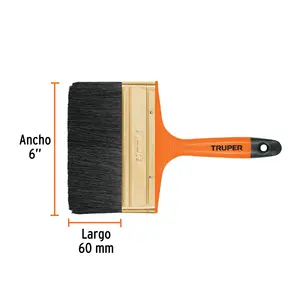 Master con 72 unità professionale 6 'spazzola con manico in plastica, Truper - Product Image 1