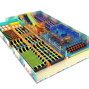 Hochwertiges Kinder-Trampolin, Bungee-Trampolin-Parkausrüstung, Bungee-Jump-Turm, Indoor-Trampolinpark für Kinder - Product Image 1