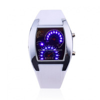 Jam Tangan LED Unik untuk Pria, Jam Tangan Elektronik Sport untuk Hadiah, Jam Tangan Digital