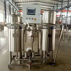 100L Turnkey Complete Clean In Place System Sanitize Equipment Beer Production Line Cleaning Tanks For Sale Good Quality Design