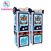 Funspace Arcade Machine de gestion de billets pour lieux de divertissement, 3 joueurs, en anglais, à monnayeur, avec fonctions de comptage et de déchiquetage de billets