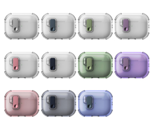 Cho Apple AirPods 3 <span class=keywords><strong>4</strong></span> Pro trường hợp bìa mềm TPU rõ ràng minh bạch bốn góc chống sốc tai nghe bìa cho AirPods 1 2 Pro2 trường hợp - Product Image 6