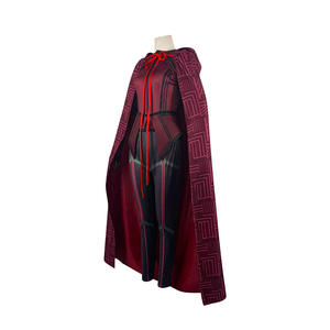 Ecowalson Red Witch <span class=keywords><strong>Disfraces</strong></span> <span class=keywords><strong>de</strong></span> Halloween Star Visual <span class=keywords><strong>Disfraces</strong></span> Red Witch Cosplay <span class=keywords><strong>Disfraces</strong></span> Scarlet Witch Costumre Mujer - Product Image 4