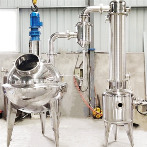 Concentrateur sous vide de jus de tomate avec agitation Évaporateur à <span class=keywords><strong>film</strong></span> tombant - Product Image 4