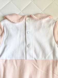 Traje <span class=keywords><strong>personalizado</strong></span> para bebé, Pelele de algodón orgánico para bebé, manga larga, cuello redondo, <span class=keywords><strong>pijama</strong></span> para bebé en casa - Product Image 3