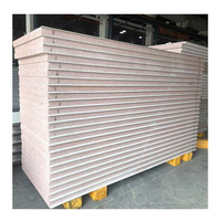 Panneau sandwich EPS préfabriqué acoustique ignifuge pour les matériaux de mur de construction extérieure avec mousse et noyau PIR