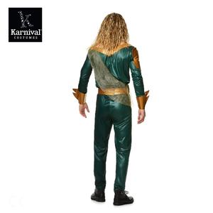 ODM Hombres Halloween Carnival Party Cosplay Disfraz TV Movie Inspirado Atlantis Sea King Venta completa ODM Top y pantalones - Product Image 4
