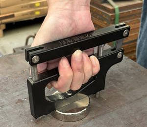 सुपर मजबूत 30/60 किलोग्राम भार मैग्नेट सक्शन कप चुंबकीय पिकअप लेजर कटिंग स्टील मोल्ड हैंडलिंग उपकरण पोर्टेबल चुंबकीय लिफ्टर - Product Image 4