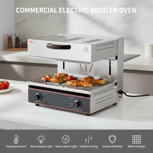 Asador Eléctrico Tipo Salamandra OUTE, de Acero Inoxidable, Comercial, para Mostrador, para Hoteles, Pizzerías y Restaurantes - Product Image 3