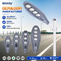 Lampadaire LED étanche IP65 en aluminium de Guangdong Zhongshan, COB 30W 50W 100W 150W 200W