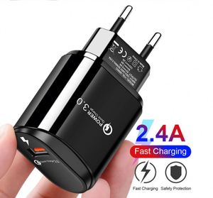 18W Single Port QC3.0 Fast Charger USB Convenient Travel Charger Suitable for Xiaomi Samsung Huawei Phones - Product Image 3