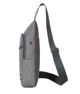 新しいアウトドアナイロンミニマリストチェストバッグ軽量ジッパー開閉スリングバッグショルダーストラップ大容量ファッションメンズポータブル - Product Image 3