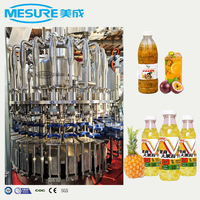 Machine de remplissage et de dosage 4 en 1 pour bouteilles en verre PET, Nata de Coco, graines de basilic, perles de Baba, nectar, jus, boissons lactées