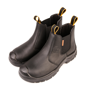 Unisex <strong>Chelsea</strong> Leather <strong>Steel</strong> <strong>Toe</strong> Waterproof Mens Industrial Shoes Work Safety <strong>Boots</strong> - Product Image 5