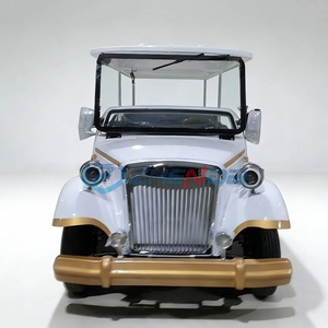 Luxury Electric Four-Wheel Drive Funeral Hearse Customizable Classic Car Hearse White for Coffin Various Styles Available - Product Image 2