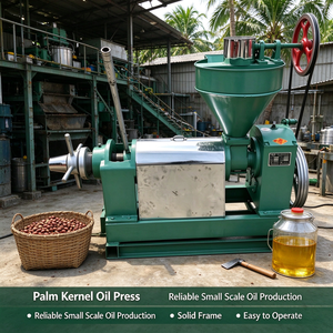Nueva Prensa de Aceite de Palma Multifuncional con Tolva de Alimentación Continua y Expulsor de Tornillo para Uso Agrícola Autónomo - Product Image 4