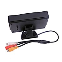 Monitor de Coche OEM de Fábrica DC9V-36V, Pantalla HD de Marcha Atrás para Estacionamiento, OLED de 4.3 Pulgadas 16:9 a Color, Pantalla de Visión Trasera, 2 Entradas de Video, 1 Año de Garantía