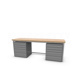 Mesa de Trabajo de Acero Inoxidable Resistente para Laboratorio Escolar y Mesa Lateral para Uso Hospitalario, Mesa de Demostración para Profesores - Product Image 6
