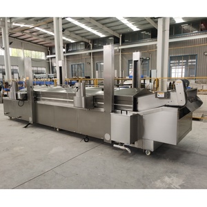 Dây chuyền chế biến thực phẩm liên tục cá Fryer freidora electrica gas Fryer Chip Máy sâu Fryer Chip Máy làm - Product Image 4