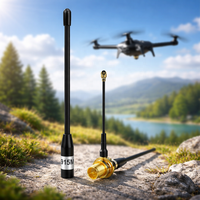 Antenne omnidirectionnelle souple à gain élevé 915 MHz, module 915 MHz pour la transmission de données vidéo, antenne de drone SMA avec Meshtastic LoRa