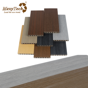 Bán Hot Phong Cách Hiện Đại ngoài trời <span class=keywords><strong>WPC</strong></span> <span class=keywords><strong>decking</strong></span> nhựa không thấm nước composite chống trượt Tính năng vuông cho vườn kho bên ngoài - Product Image 2