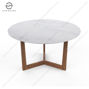 Table basse convertible au design industriel rétro moderne, en pierre de travertin/onyx unique, pour salon ou bureau, fabriquée en Malaisie - Product Image 5