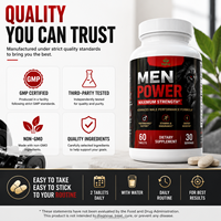 Comprimés de Maca pour Hommes – Complément Énergisant – Vente en Gros – 60 Pilules pour la Fertilité – Approvisionnement Direct Usine