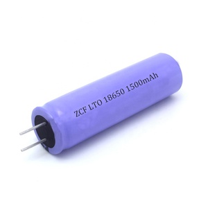 Baterai LTO <span class=keywords><strong>ITR</strong></span> 18650 2.4V 1500mah Baterai Lithium Titanate dengan Tingkat Pengosongan 10C untuk Kursi Roda/UPS/EV Baterai Lithium Titanate - Product Image 3