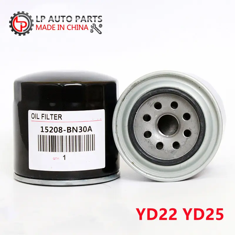 Accessoires de voiture, filtre à huile moteur YD25 D22 D40 pour NISSAN NP300 NAVARA PICK UP PRIMERA X-TRAIL