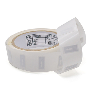 Tùy chỉnh 21*11 mét lập trình có thể in RFID <span class=keywords><strong>NFC</strong></span> dính Sticker <span class=keywords><strong>tag</strong></span> ntag213 thông minh ướt/khô Inlay nhãn cho khách sạn mini <span class=keywords><strong>tag</strong></span> - Product Image 5