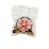 Jouet Squishy Tarte au Chocolat et Framboise, Jouet Anti-Stress Doux à Presser, Jouet Sensoriel Mignon en Forme de Dessert pour Enfants et Adultes